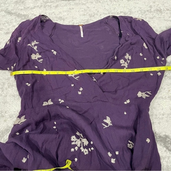 Free People Jasmine Floral Embroidered Kimono Dress - Picture 9 of 12